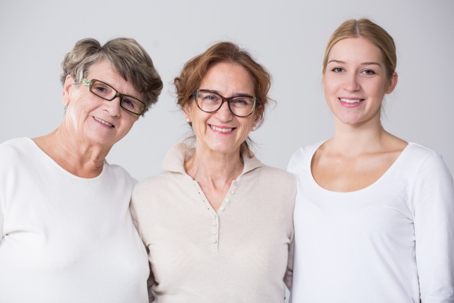 Female multi generation portrait