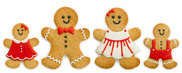 Gingerbread family