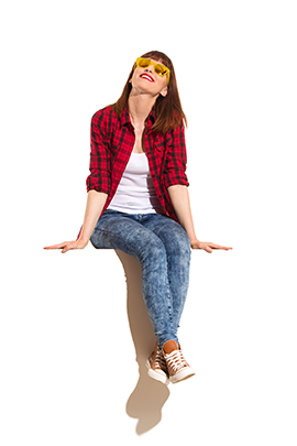 Woman Enjoys The Sunlight